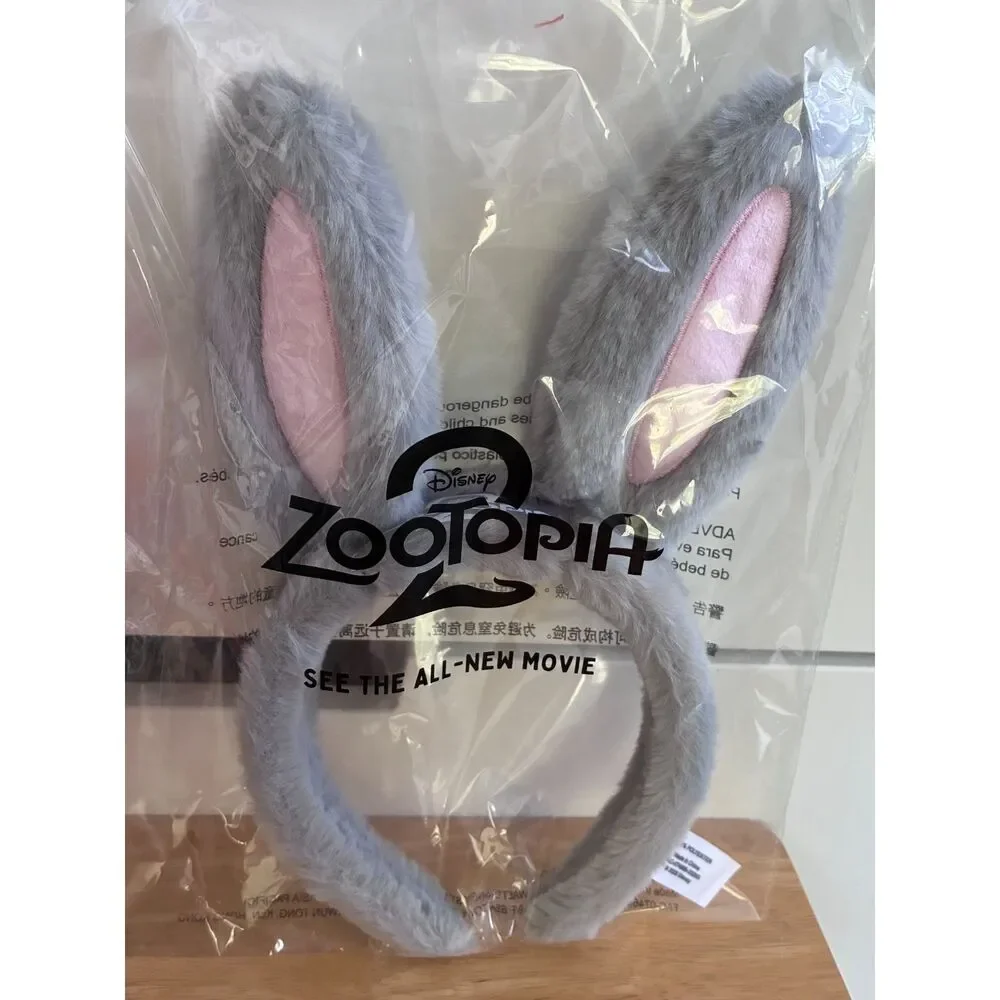 Disney Zootopia 2 Judy Hopps & Nick Wilde Ear Headbands NEW in Packaging!